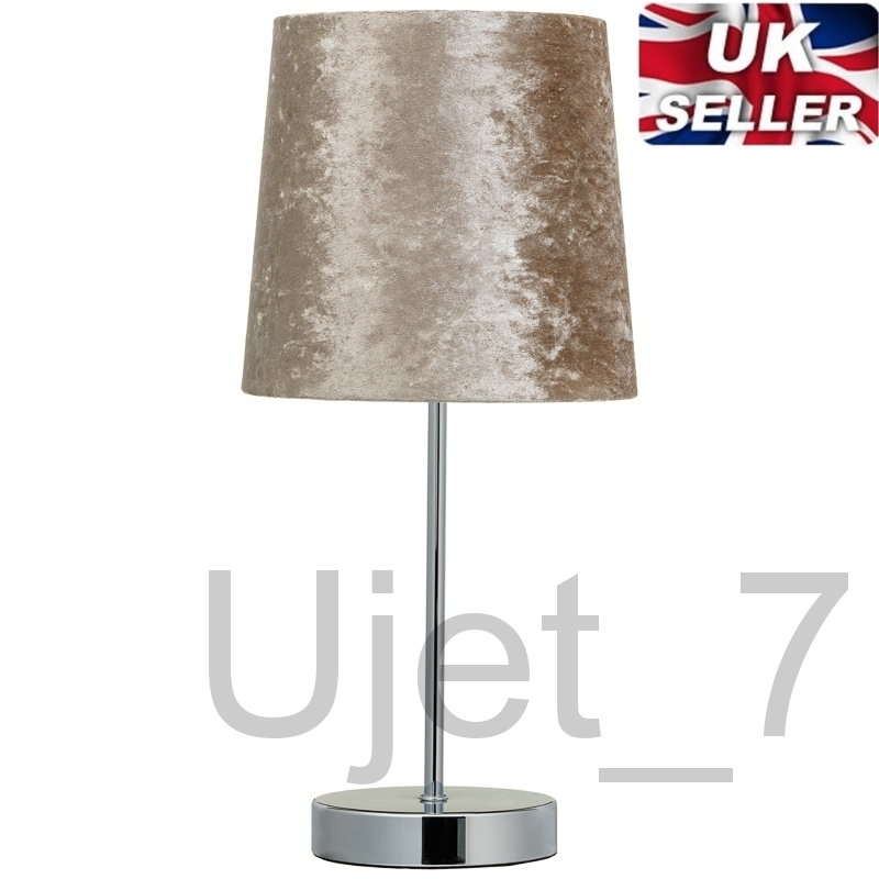 velvet table lamp shade